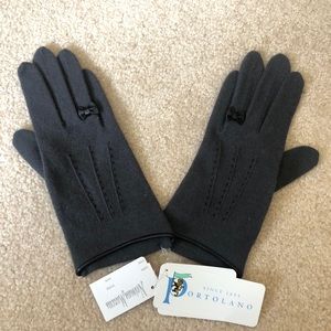 Cashmere wool blend gloves